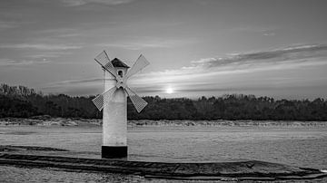 Aufnahme vom Leuchtturm in Swinemünde, Polen