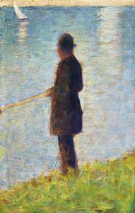 Le pêcheur à la ligne, Georges Seurat