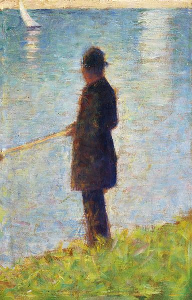 The Angler, Georges Seurat by Masterful Masters