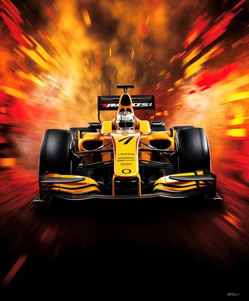 Formel 1 von Gelissen Artworks