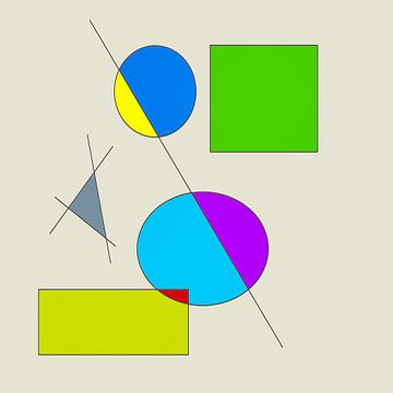 Moderne, géométrie, minimalisme, abstrait