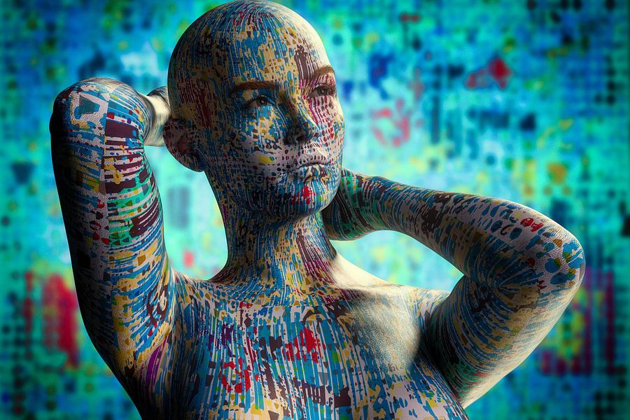 Halftoon Harmonie: Verkenning van de Samensmelting van Kunst en Technologie