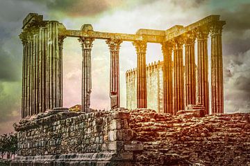 Roman temple by Freddy Hoevers