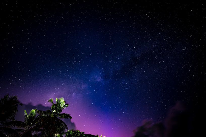 Pink and purple milkyway, pink and purple milkyway by Corrine Ponsen