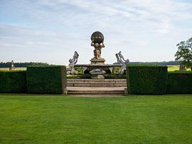 Springbrunnen in Castle Howard von Charlotte Dirkse