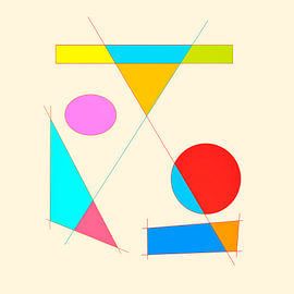 Suprematistische  Kompositionen von Dietmar Meinhardt