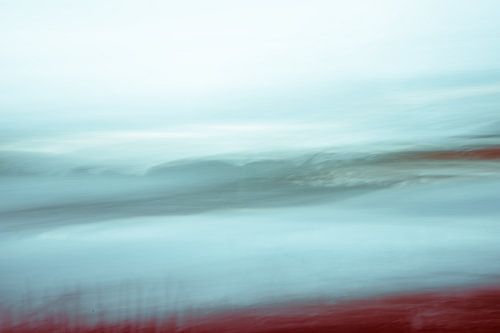 Impressionist photographic work Riverbank Reed