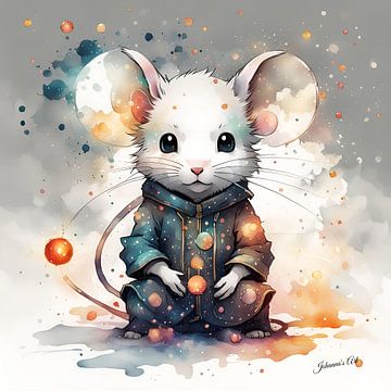 Chibi-Maus 8 von Johanna's Art