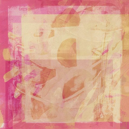 Abstracte organische vormen in pastelkleuren