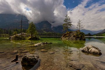 Au lac Hintersee dans la forêt enchantée sur Christina Bauer Photos