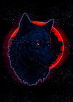 wolf maan in de nacht van irvan halim