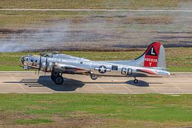 Boeing B-17 Flying Fortress "Yankee Lady". by Jaap van den Berg