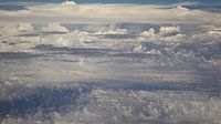 Landschap van allemaal verschillende wolken