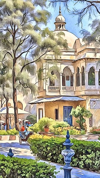 India, motief 5 van zam art