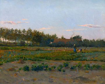 Veld met klaprozen, Henri Le Sidaner