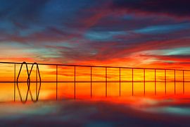 Zwembad in Madeira von Michel van Kooten