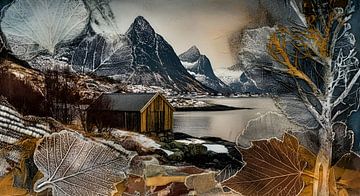 Het landschap van de Lofoten van Nick Wendt