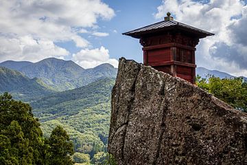 Yamadera, Boeddhistische tempel, Japan van Wietse van Bruggen