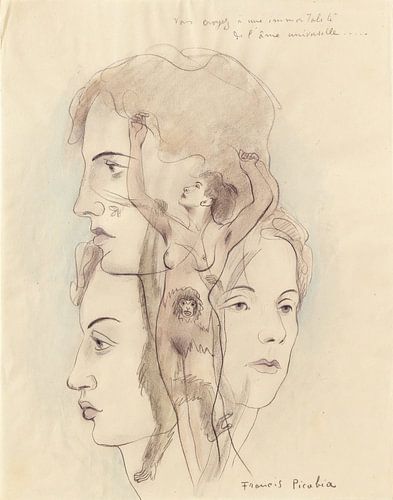 Francis Picabia - Transparantie (circa 1929)