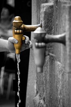 Drinking fountain in Barcelona