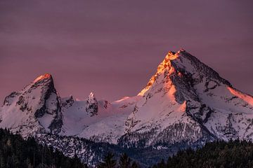 La plus belle montagne d'Allemagne, le Watzmann sur Marika Hildebrandt FotoMagie