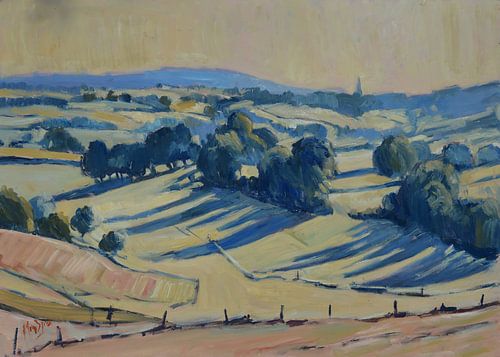 Zonnestralen in het Heuvelland