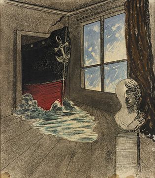 Alberto Savinio, Het schip in een kamer