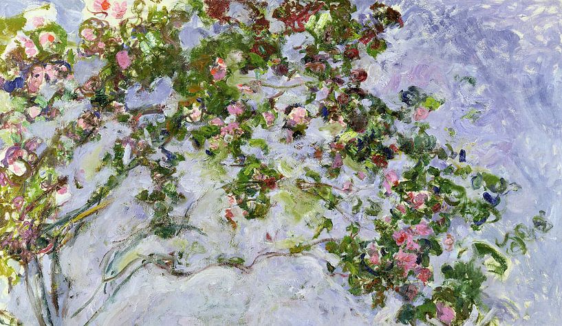 Claude Monet,De rozen van finemasterpiece