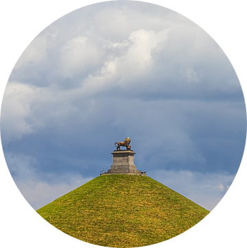 Panorama van de Leeuw van Waterloo, Eigenbrakel, Waals-Brabant, 