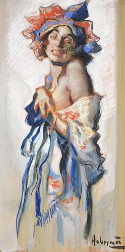 Danseres, Hugo von Habermann