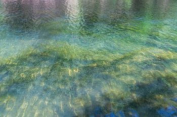 Blue-green summer dream by the lake 2
