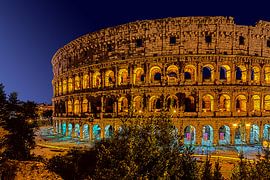 Colosseum Rome Cartoon style von Rene Ladenius Digital Art