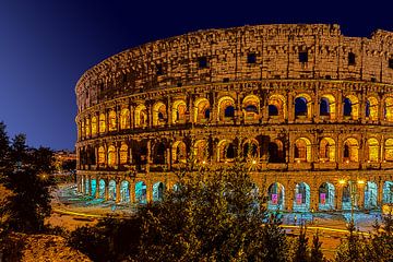 Colosseum Rome Cartoon style von Rene Ladenius Digital Art