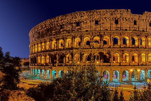 Colosseum Rome Cartoon style