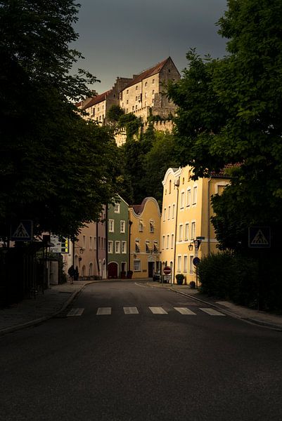 Burghausen sur la Salzach par altmodern