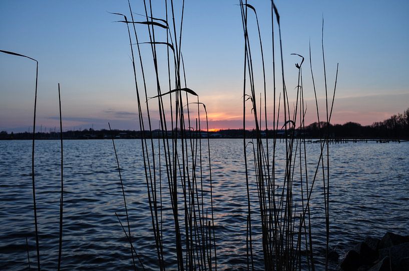 Sonnenuntergang - Yachthafen Goor, Lauterbach von GH Foto & Artdesign