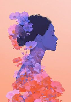 Floral Embrace van Bianca ter Riet