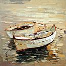 Two Sail Boats by David Potter thumbnail