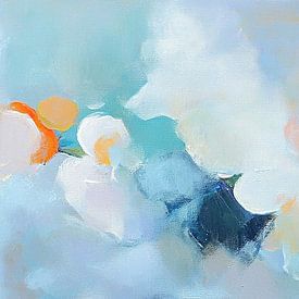 Blumen Abstrakt von ARTEO Gemälde