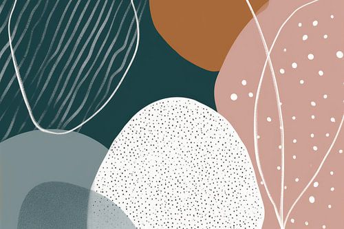 Abstraction moderne, formes organiques