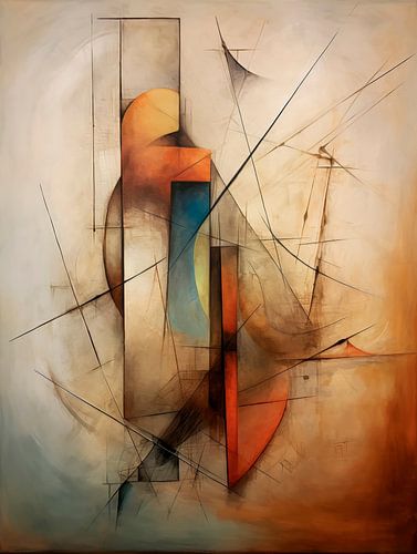 Earthy Tones Abstract – Peace and Balance Painting