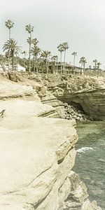SAN DIEGO Sunset Cliffs | Vintage Panorama
