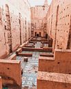 Marrakesh oud paleis ruïne van Dayenne van Peperstraten thumbnail
