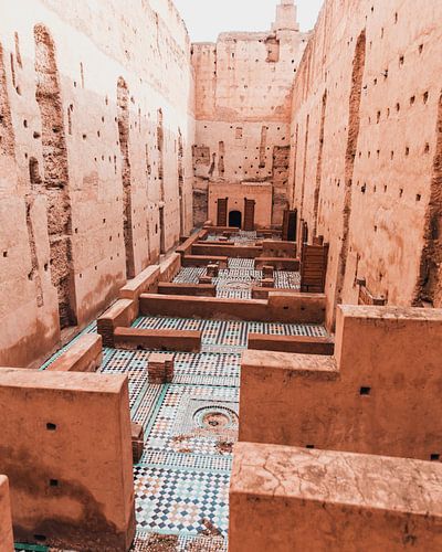Marrakesh oud paleis ruïne