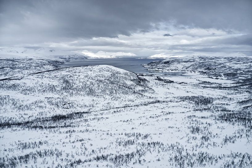 Paysage de fjord par Michael Wolf