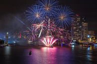 Feuerwerk World Port Tage 2016 in Rotterdam von MS Fotografie | Marc van der Stelt Miniaturansicht