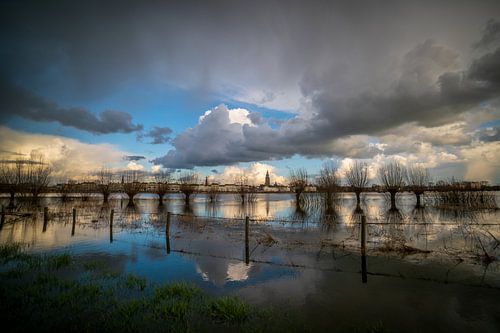 Skyline Zutphen sur Arnold van Rooij