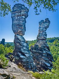 Saxon Switzerland - Bielatal climbing area by t.ART