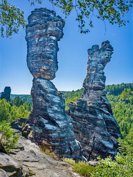 Sächsische Schweiz - Klettergebiet Bielatal von t.ART