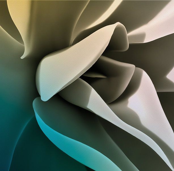 Hosta blue 1 by Charles Mulder